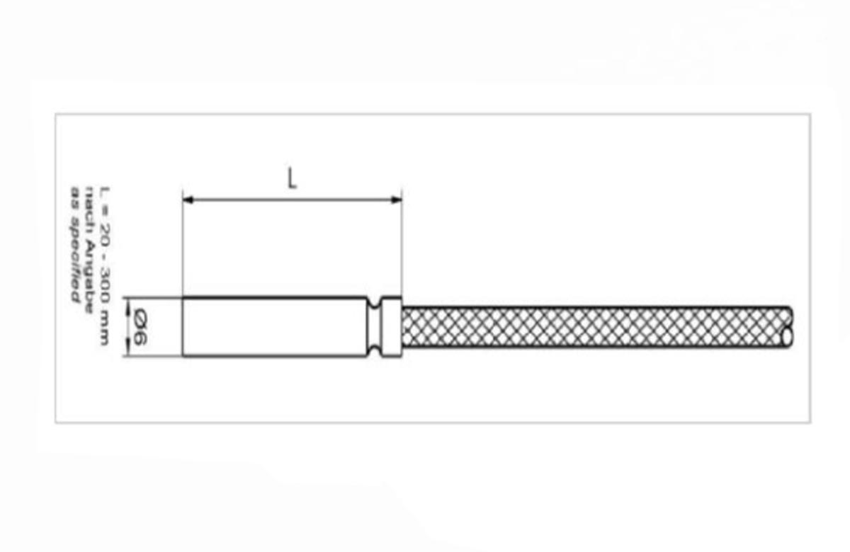 Термопара TESP203 J; L; K